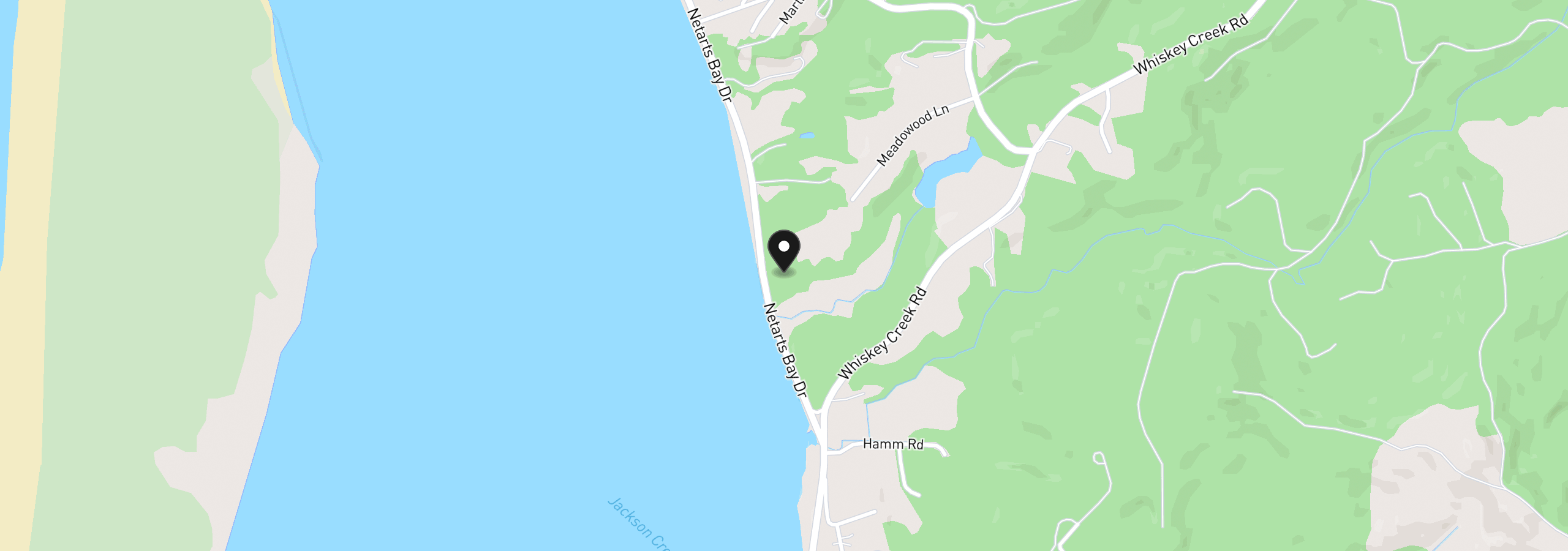 Map showing the location of 3395 Netarts Bay Rd, Netarts, OR 97143