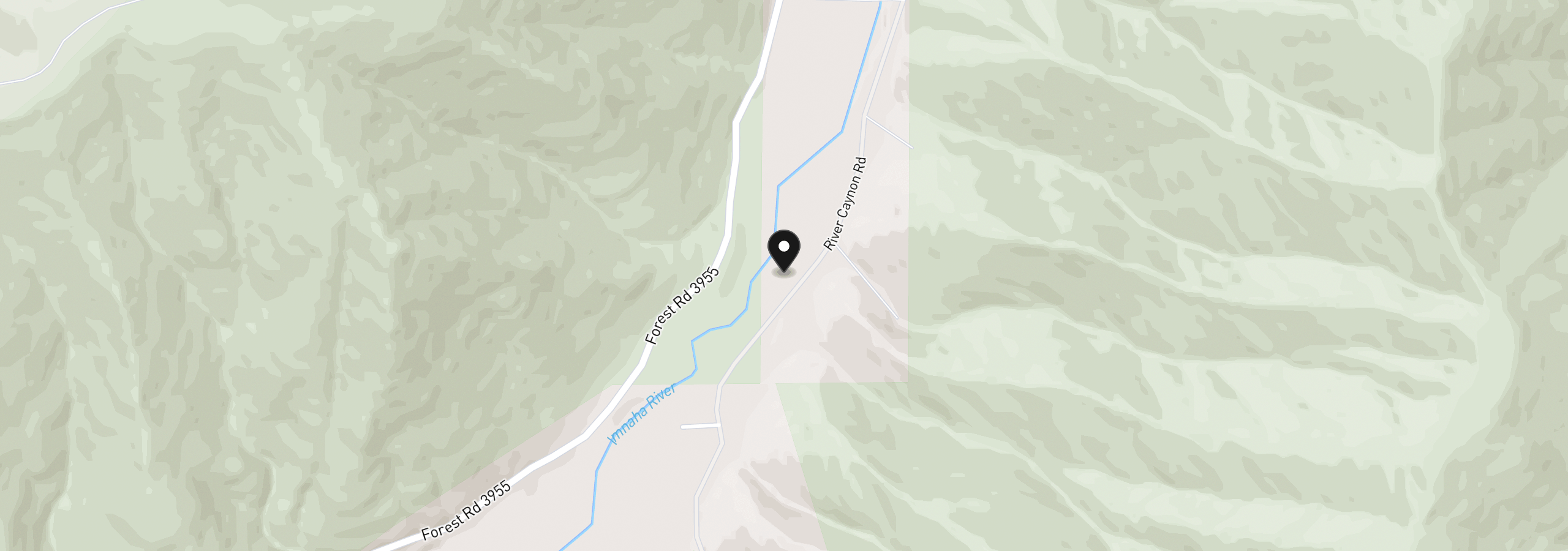 Map showing the location of 59936 River Canyon Rd, Imnaha, OR 97842