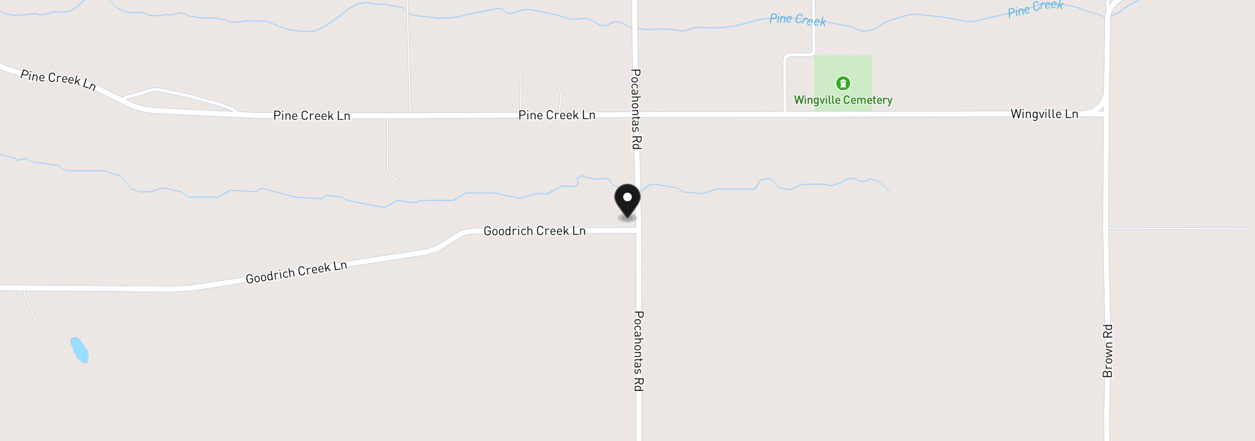 Map showing the location of Pinerich Rd 4, Baker City, OR 97814