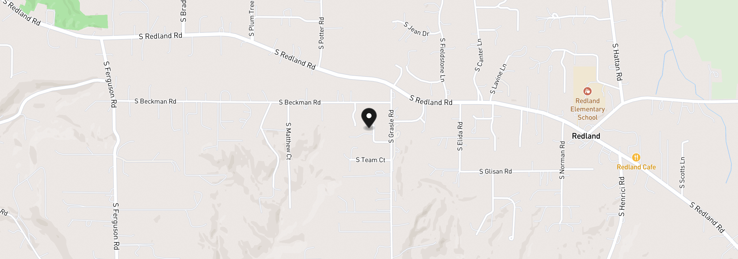 Map showing the location of 18101 S Charlie Ct, Oregon City, OR 97045