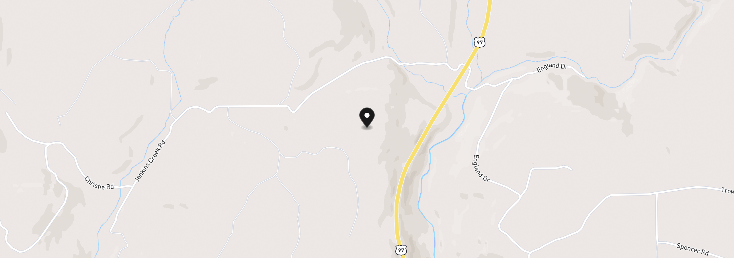Map showing the location of Satus Pass-Hwy 97, Goldendale, Wa 98620