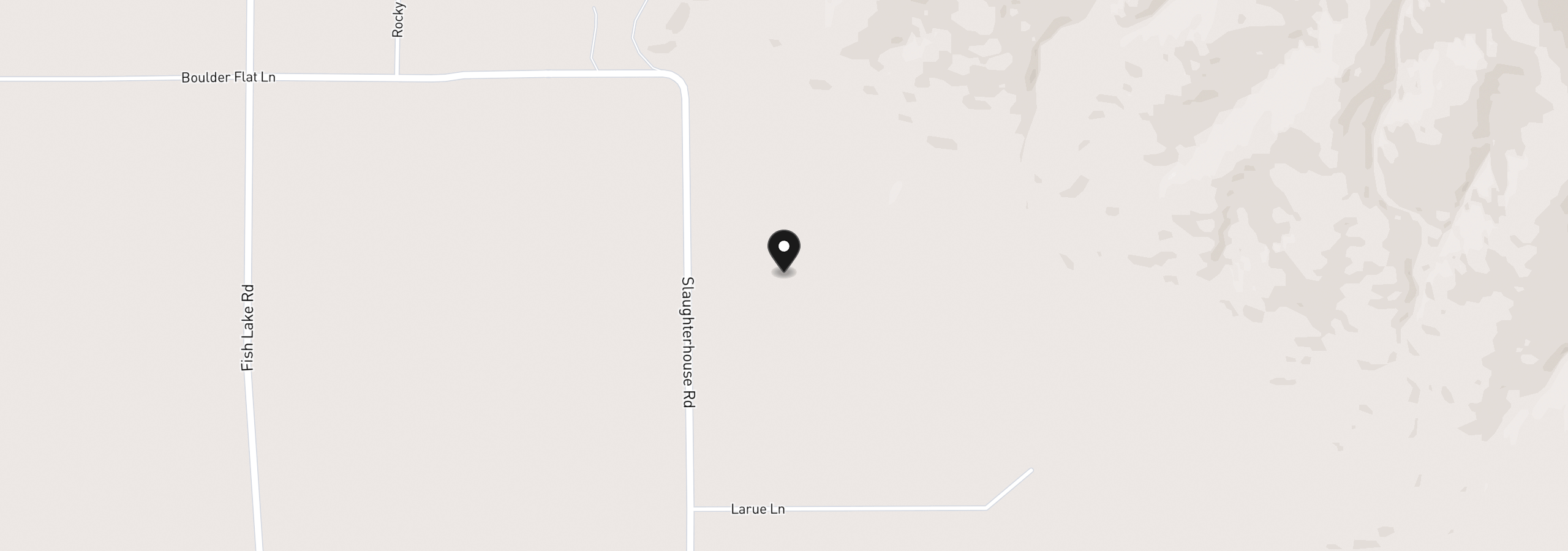 Map showing the location of 47433 Slaughterhouse Rd, Halfway, OR 97834