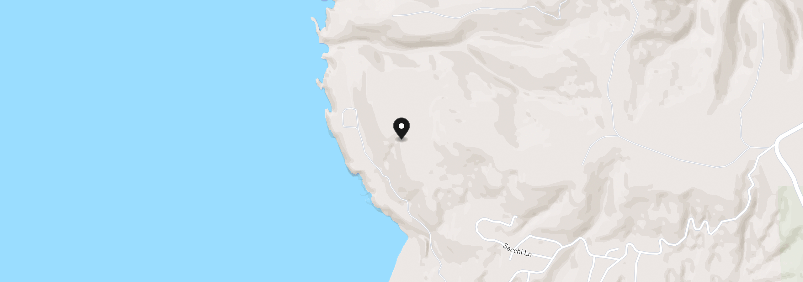 Map showing the location of 88184 Ocean Estates Rd, Bandon, OR 97411