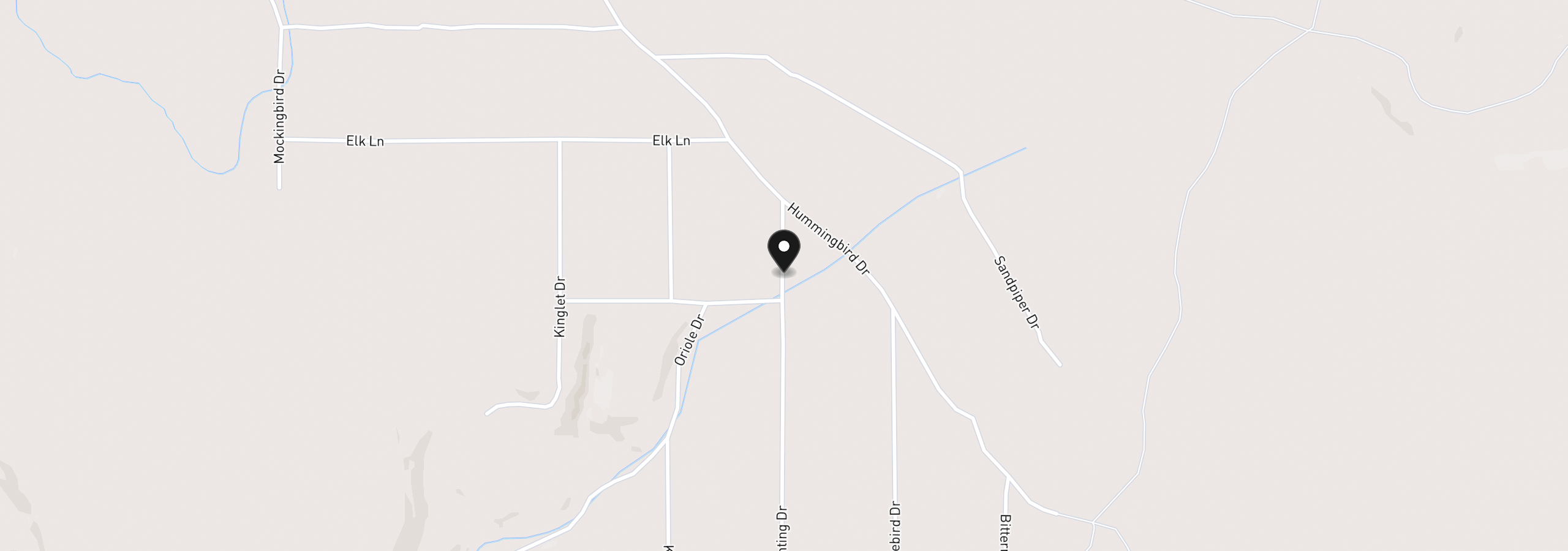 Map showing the location of Bunting Way 32, Bonanza, OR 97623