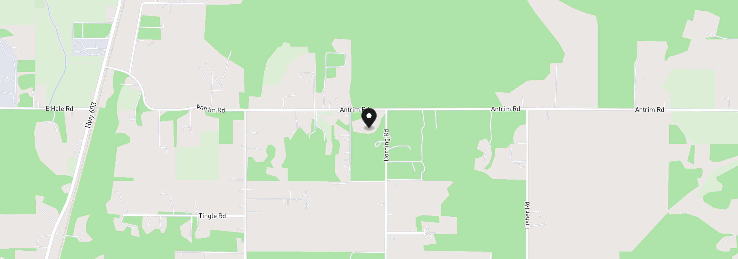 Map showing the location of 112 Topaz Ct, Winlock, Wa 98596