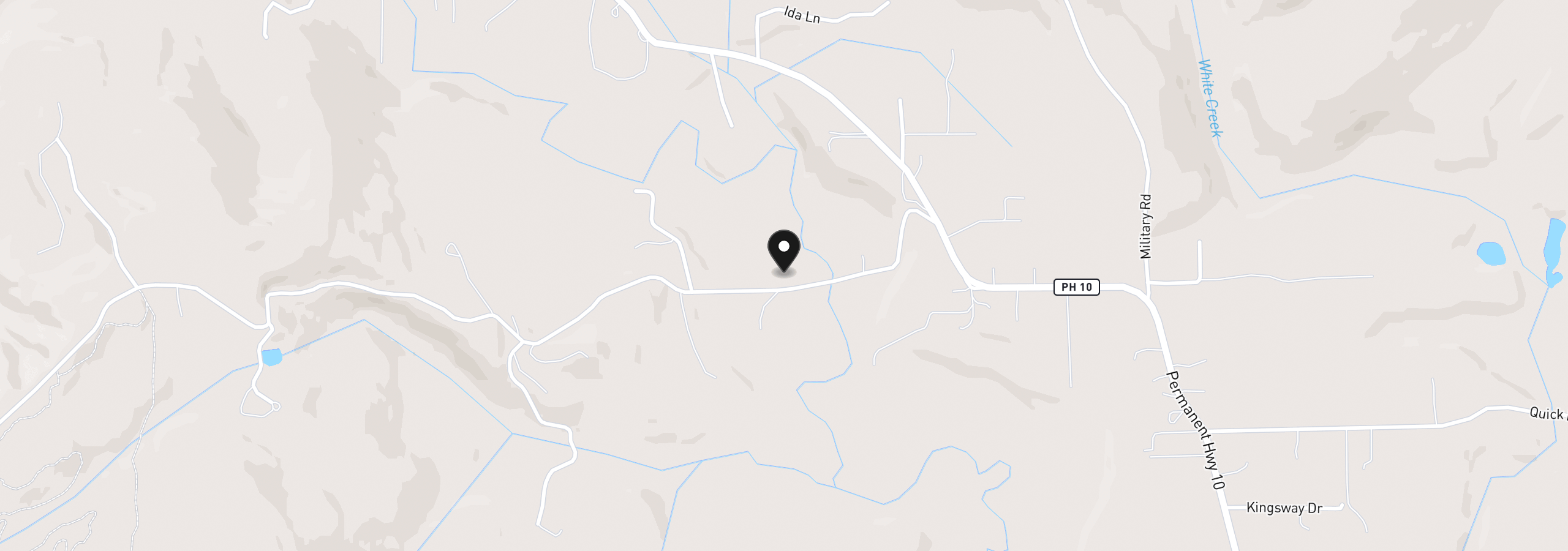 Map showing the location of 240 Growlers Gulch, Castle Rock, Wa 98611