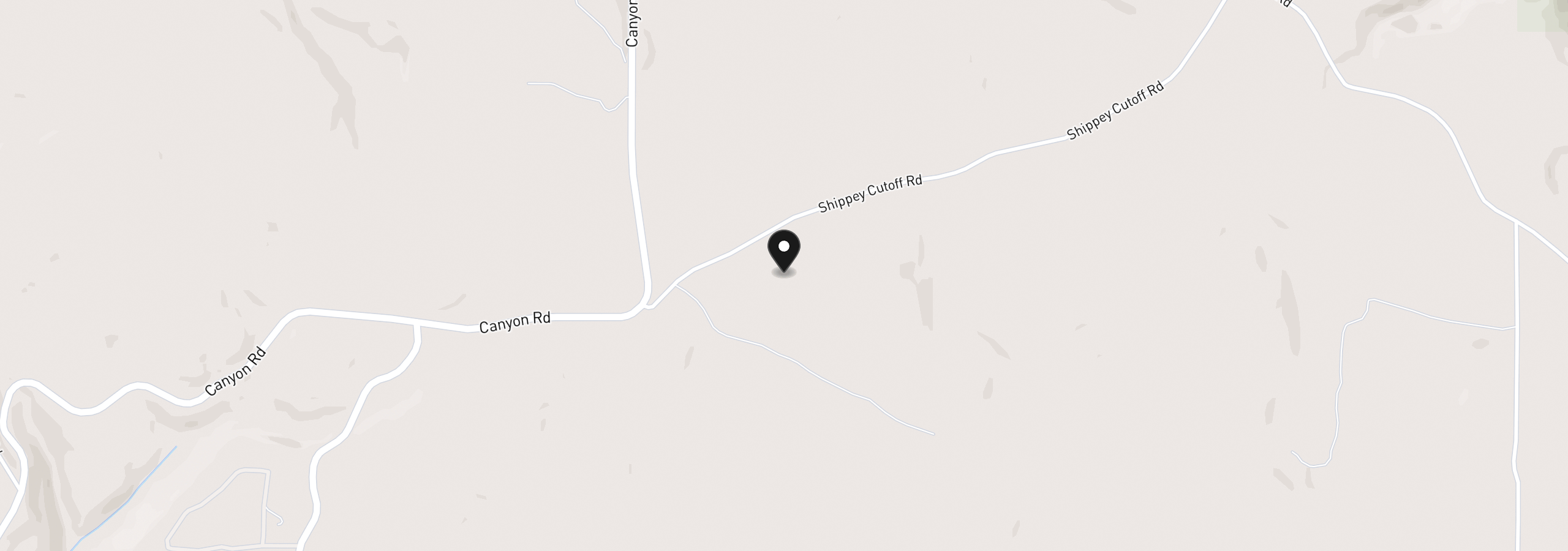 Map showing the location of 36 Shippey Cutoff Rd, Lyle, Wa 98635