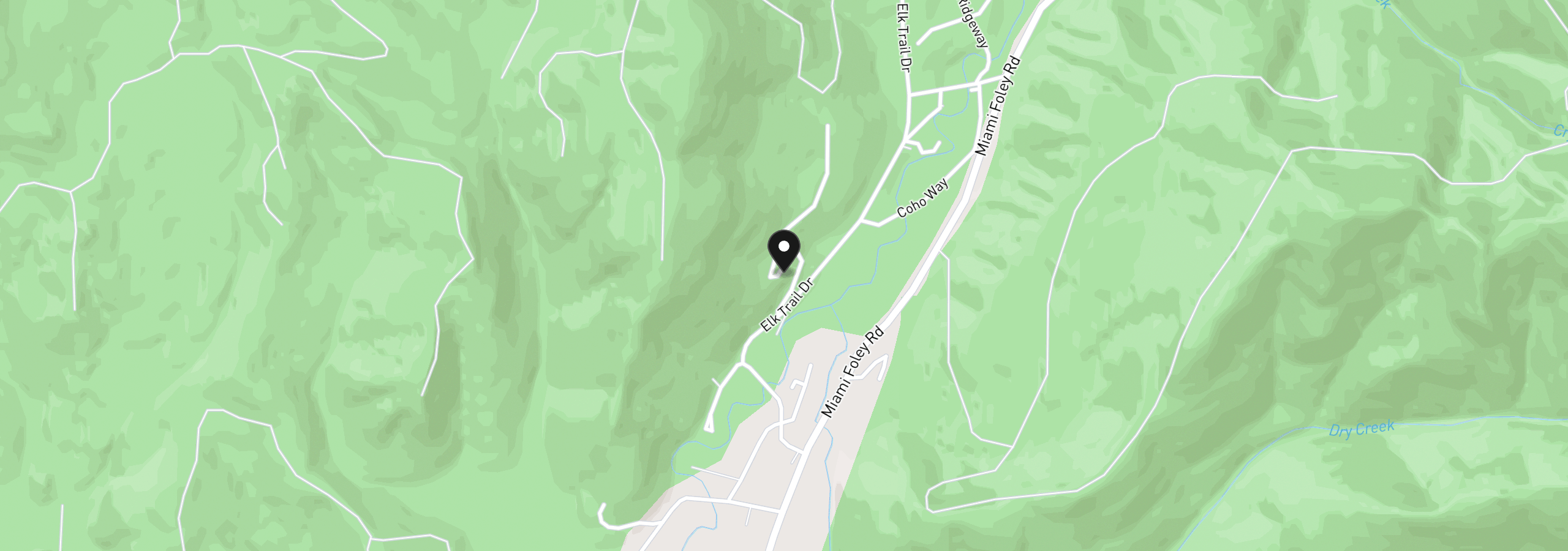 Map showing the location of 27200 Elk Trail Dr, Nehalem, OR 97131