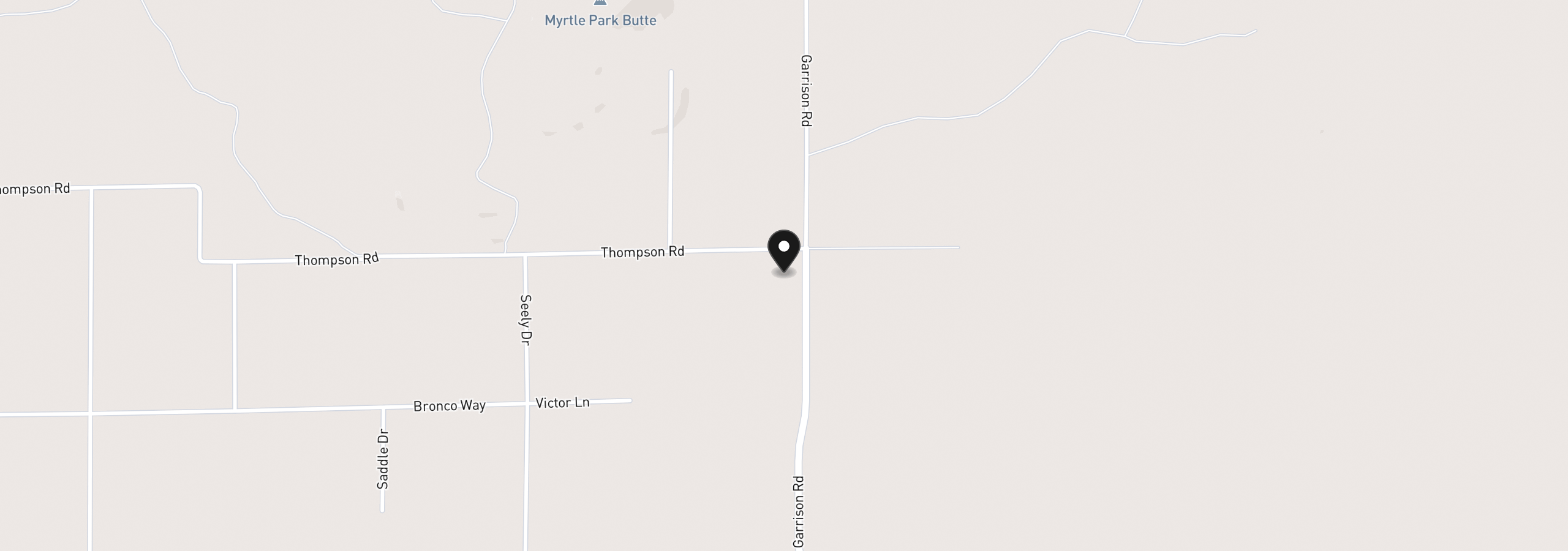 Map showing the location of Garrison Rd 1, Goldendale, Wa 98620