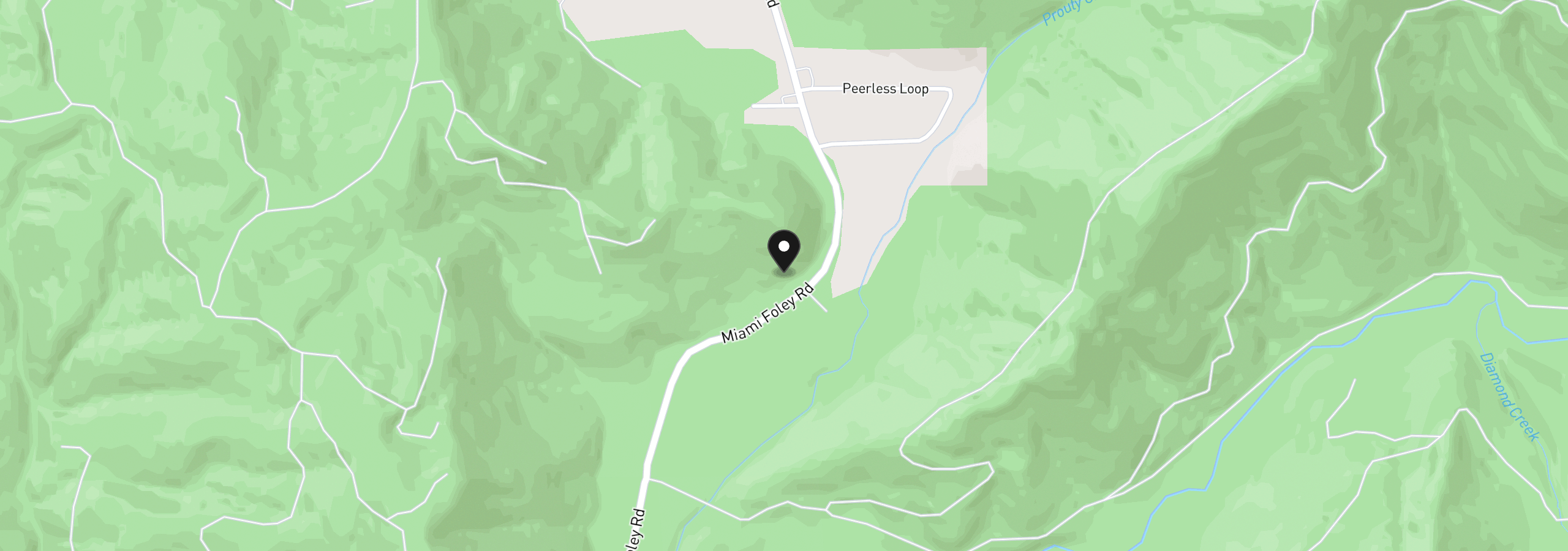Map showing the location of Miami Foley Rd, Nehalem, OR 97131
