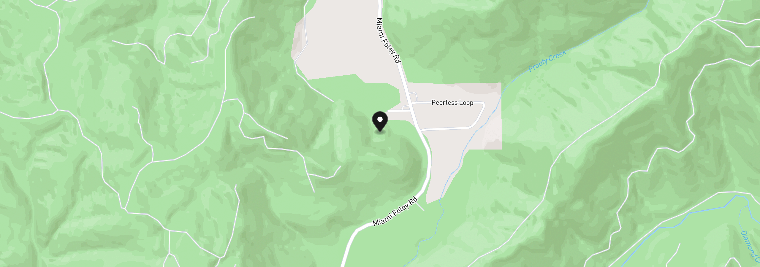 Map showing the location of Miami-Foley Rd, Nehalem, OR 97131