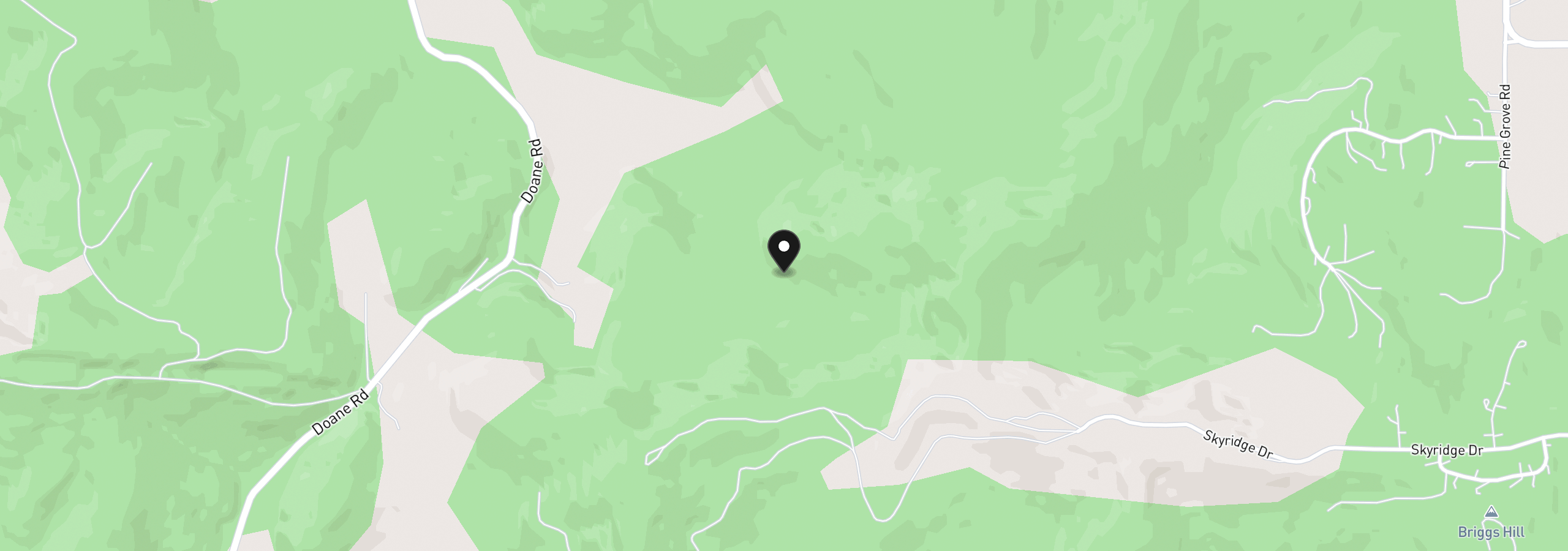 Map showing the location of 00 Erickson (TL300) Rd 300, Eugene, OR 97405