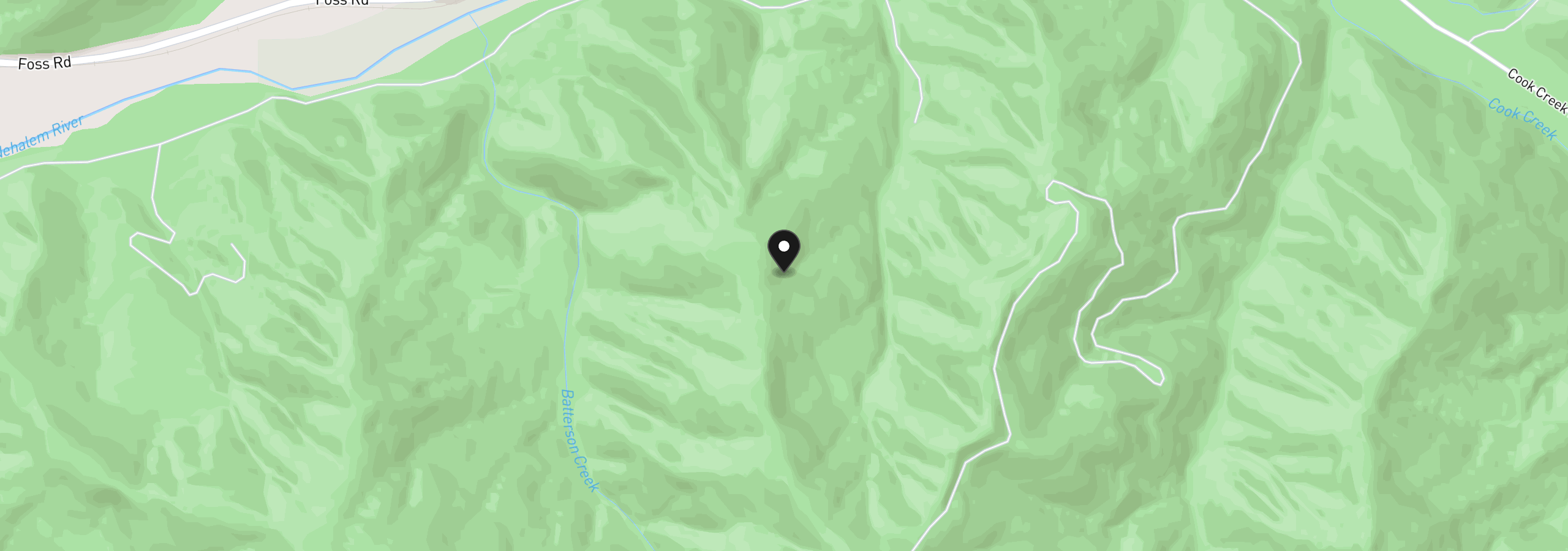 Map showing the location of 37980 Beulah Reed Rd, Manzanita, OR 97130