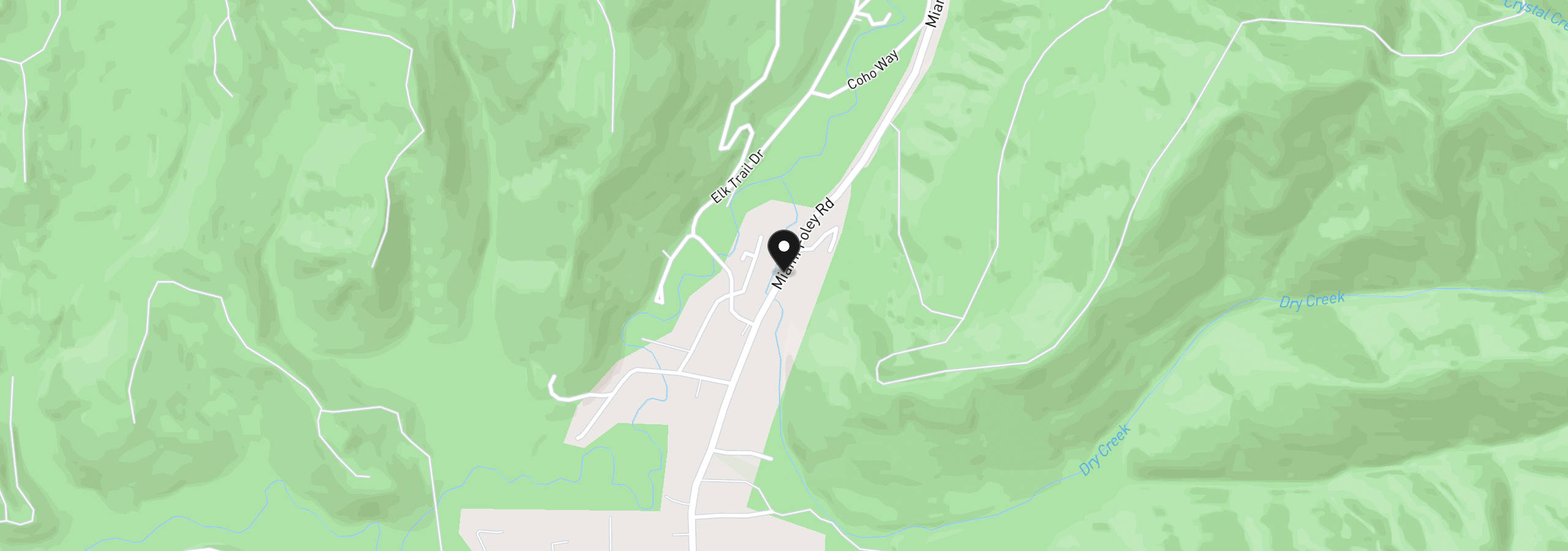 Map showing the location of 0000 Foley Creek Rd 15, Nehalem, OR 97131