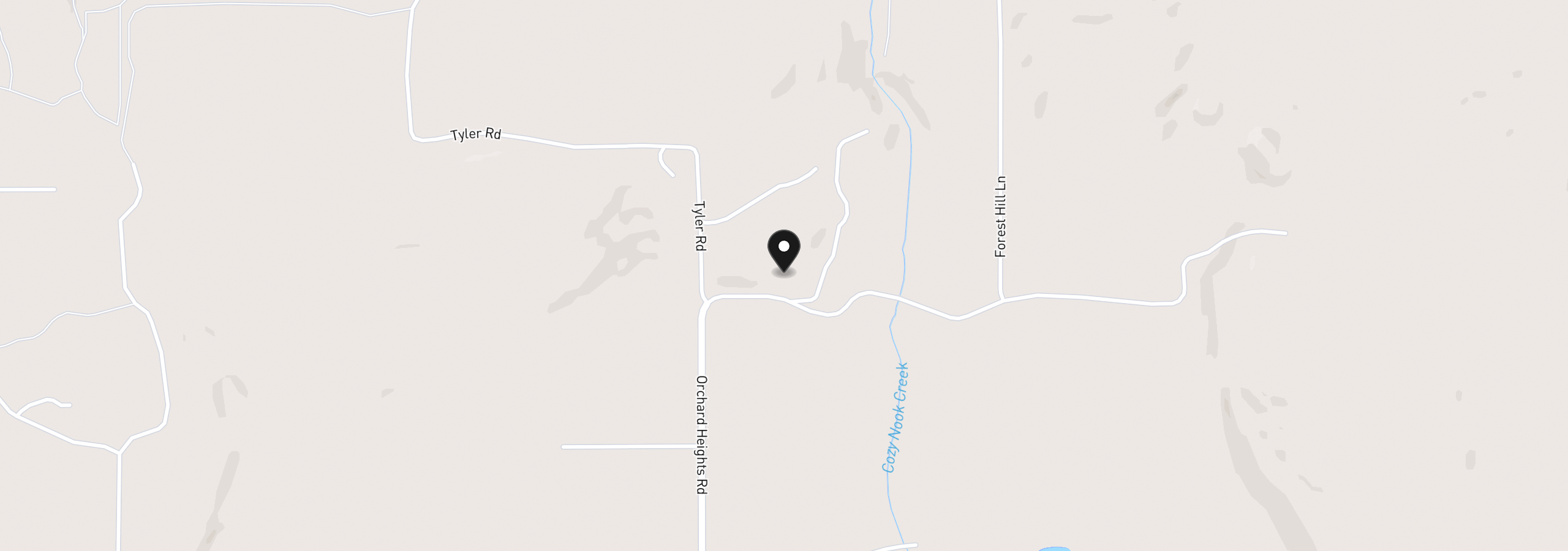 Map showing the location of 2 Orchard Heights Rd, Goldendale, Wa 98620