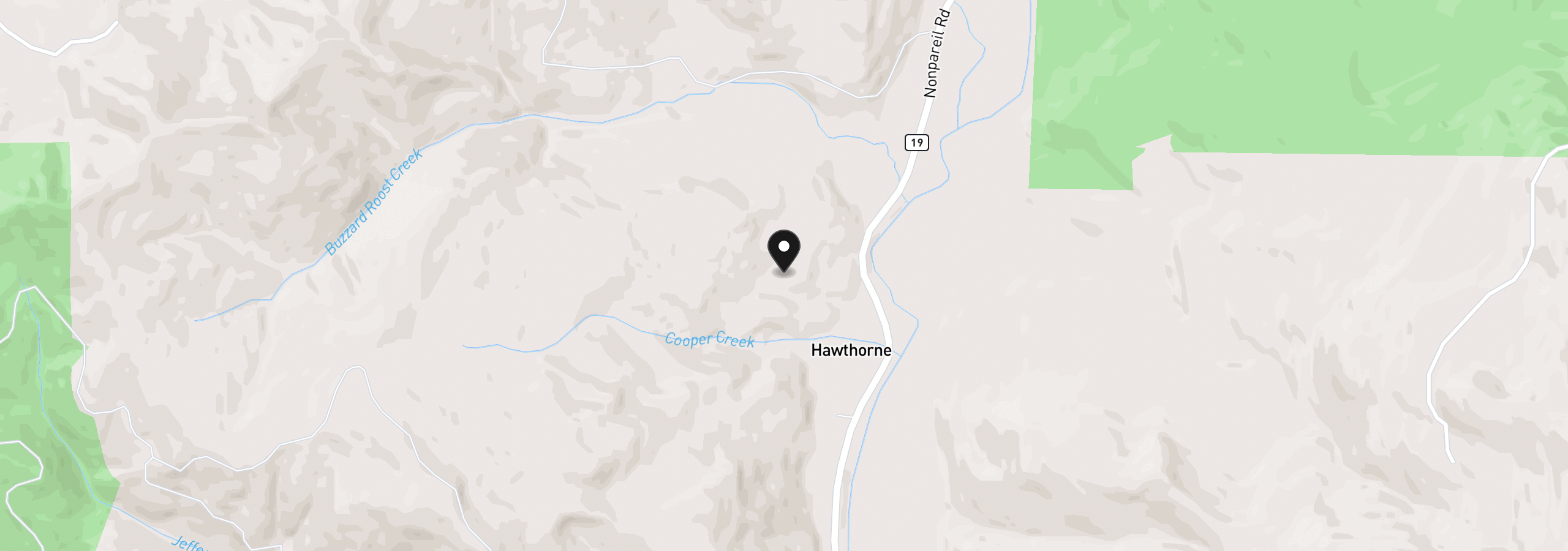 Map showing the location of 16817 Nonpareil Rd, Sutherlin, OR 97479