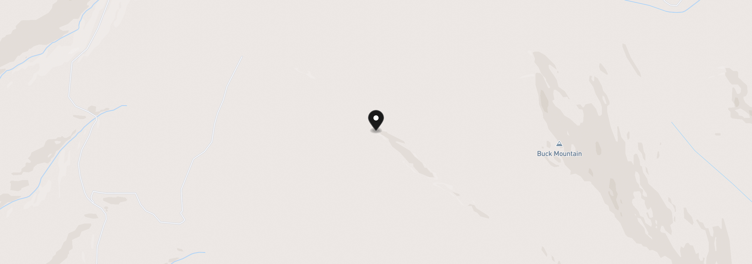 Map showing the location of Keno Access Rd, Klamath Falls, OR 97601