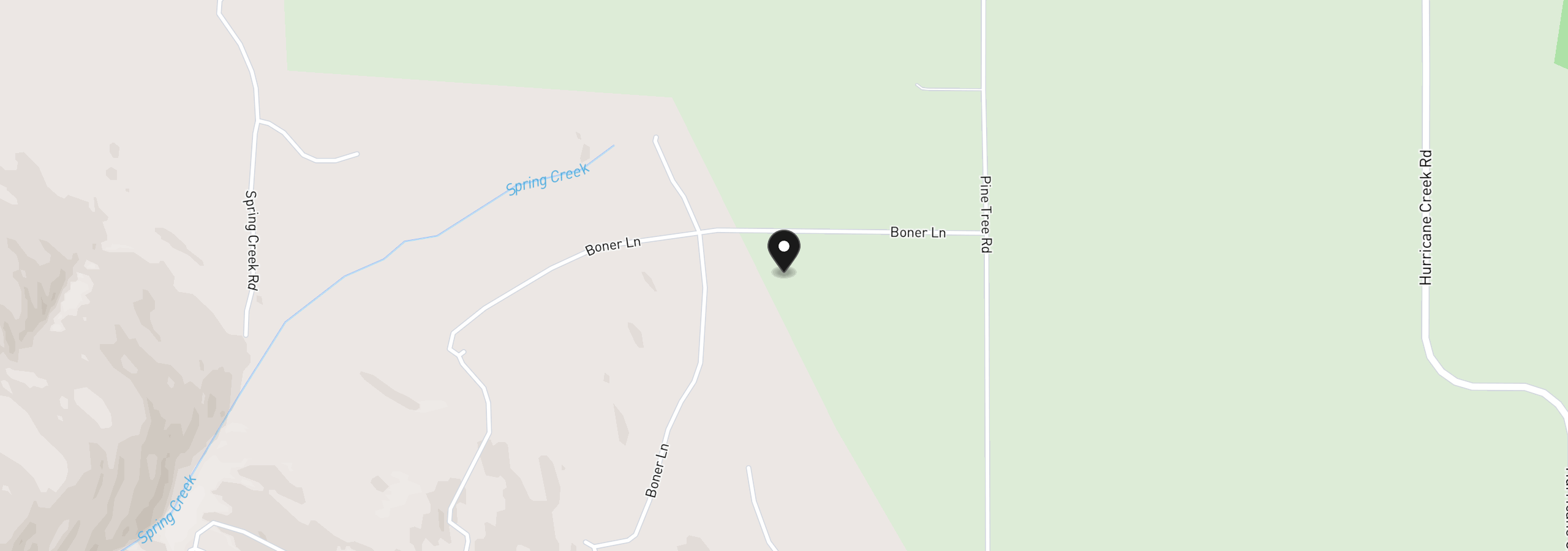 Map showing the location of 82580 Boner Ln, Enterprise, OR 97828