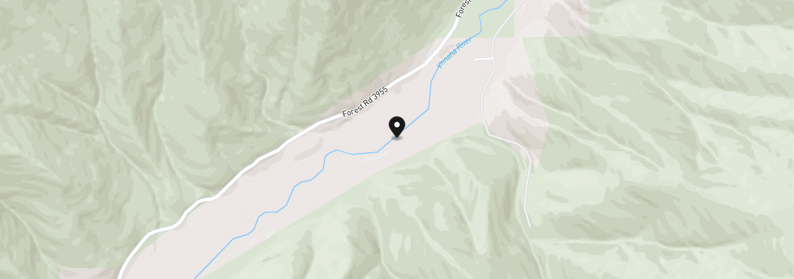 Map showing the location of 59654 River Canyon Rd, Imnaha, OR 97842