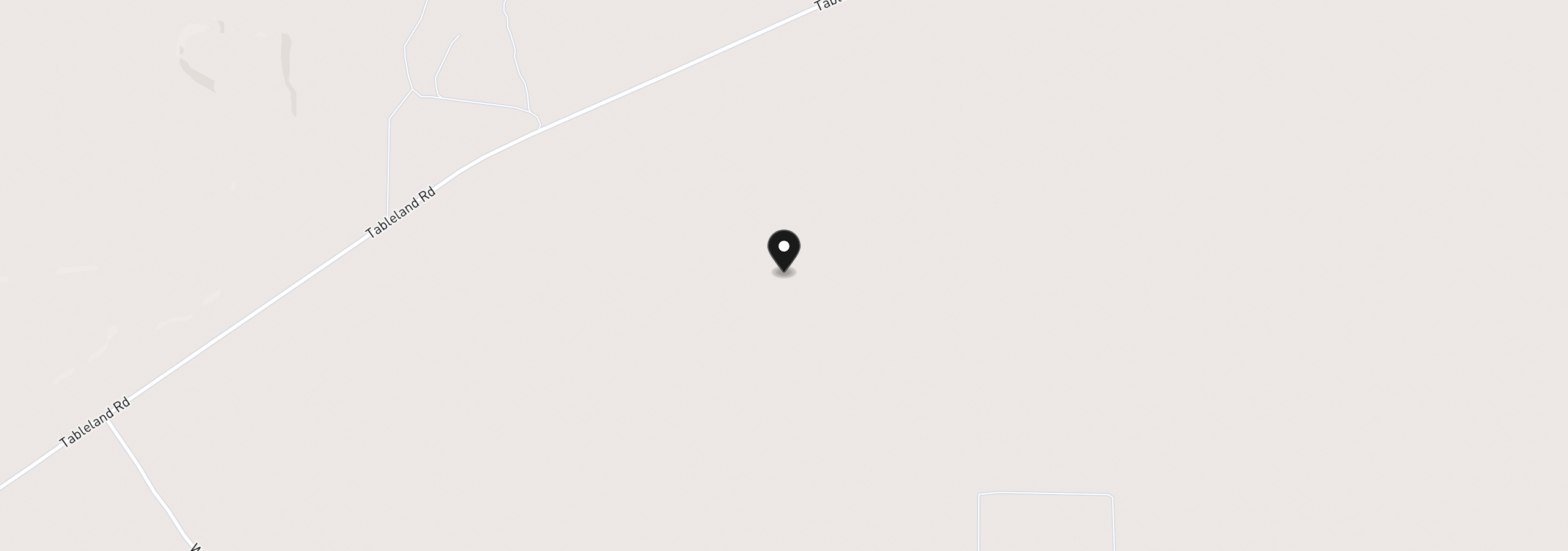 Map showing the location of Tableland Road 900, Chiloquin, OR 97624