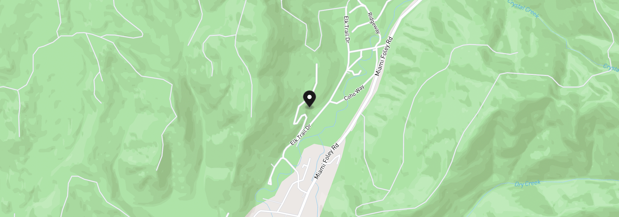 Map showing the location of 27300 Elk Trail Dr, Nehalem, OR 97131