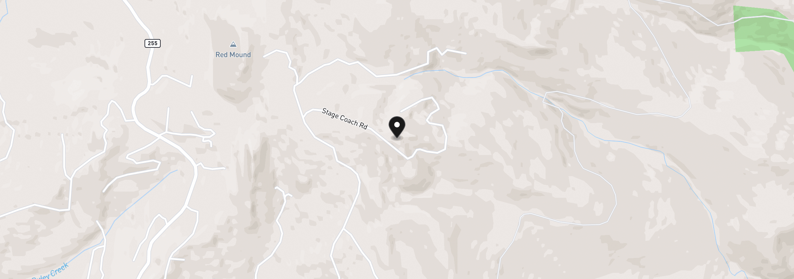 Map showing the location of 18965 Timeus Ranch Rd, Brookings, OR 97415