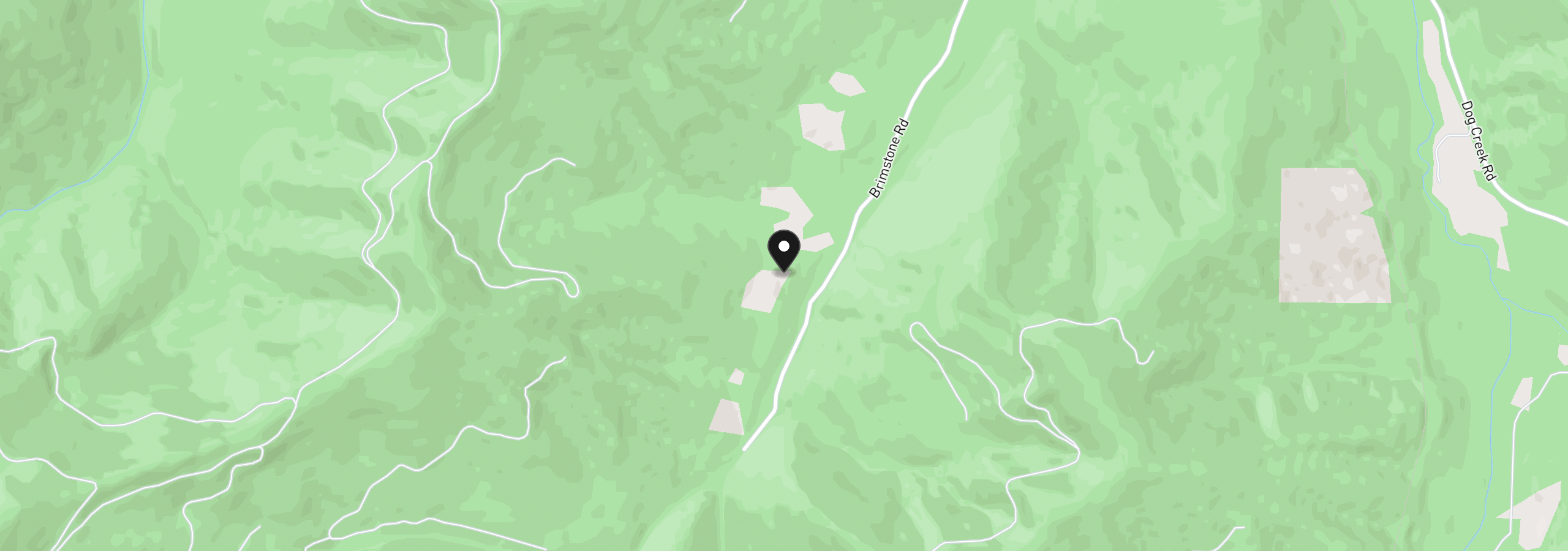 Map showing the location of 520 Brimstone Rd, Wolf Creek, OR 97497