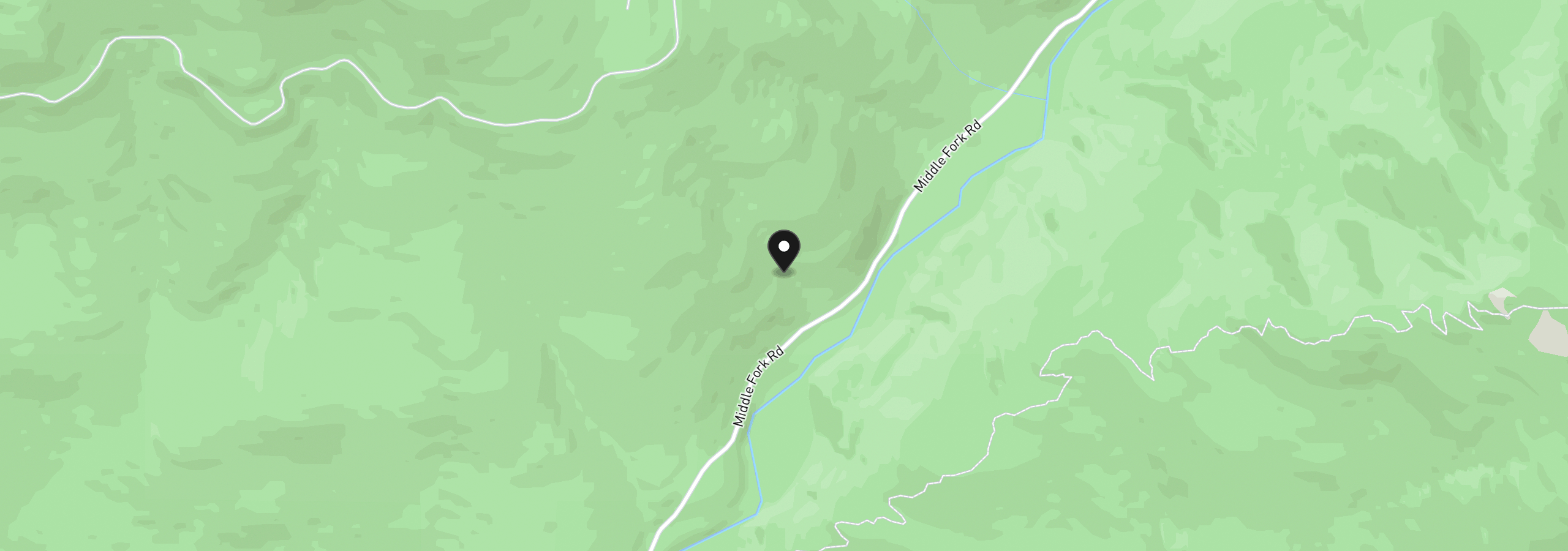 Map showing the location of S Fork Molalla Rd, Molalla, OR 97038