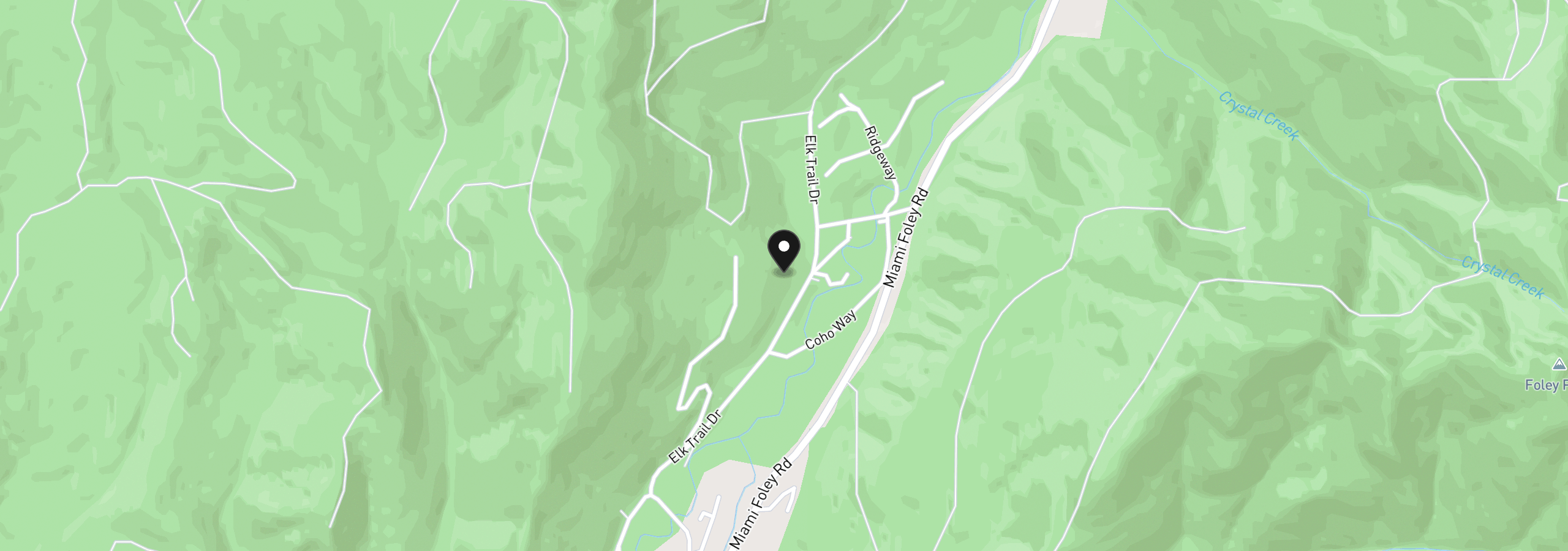 Map showing the location of Elk Trail Dr, Nehalem, OR 97131