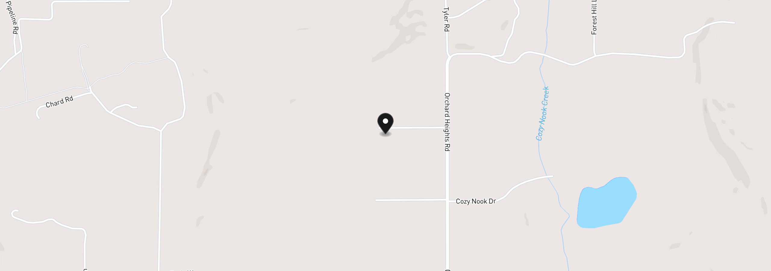 Map showing the location of 24 Golden Heights Dr, Goldendale, Wa 98620