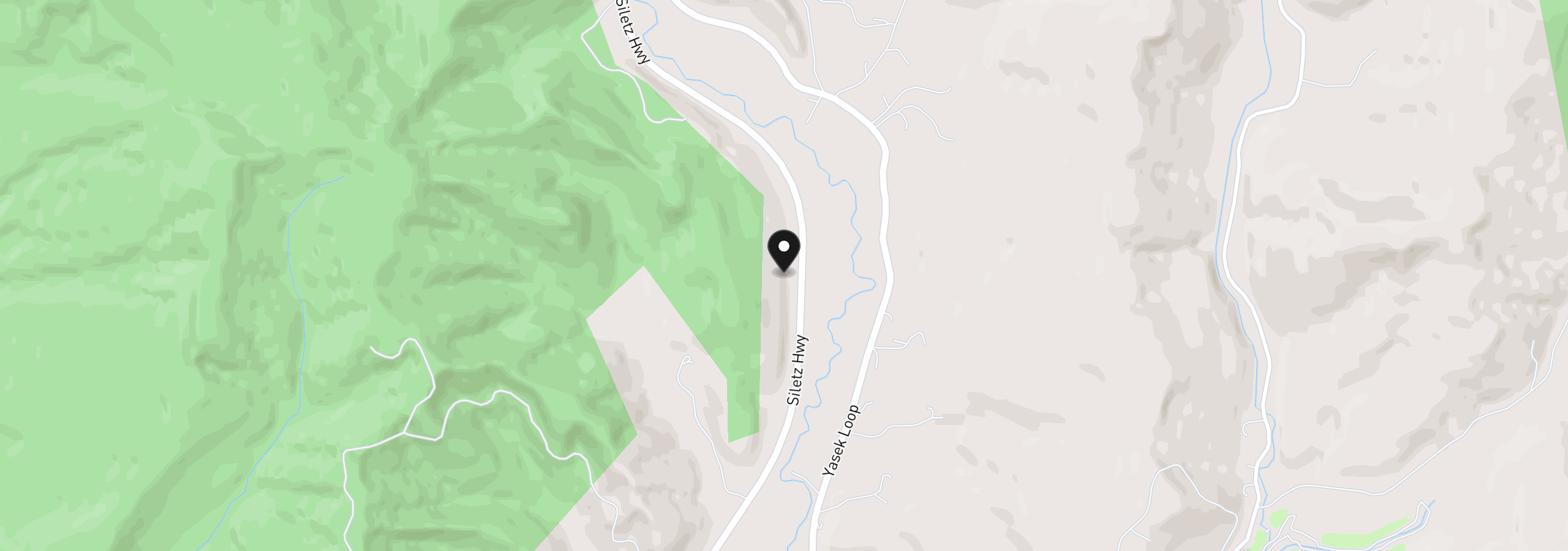 Map showing the location of 0 Siletz Hwy, Newport, OR 97365