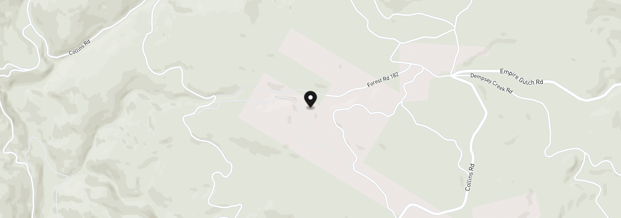 Map showing the location of 0 Surprise Springs Rd, Baker City, OR 97814