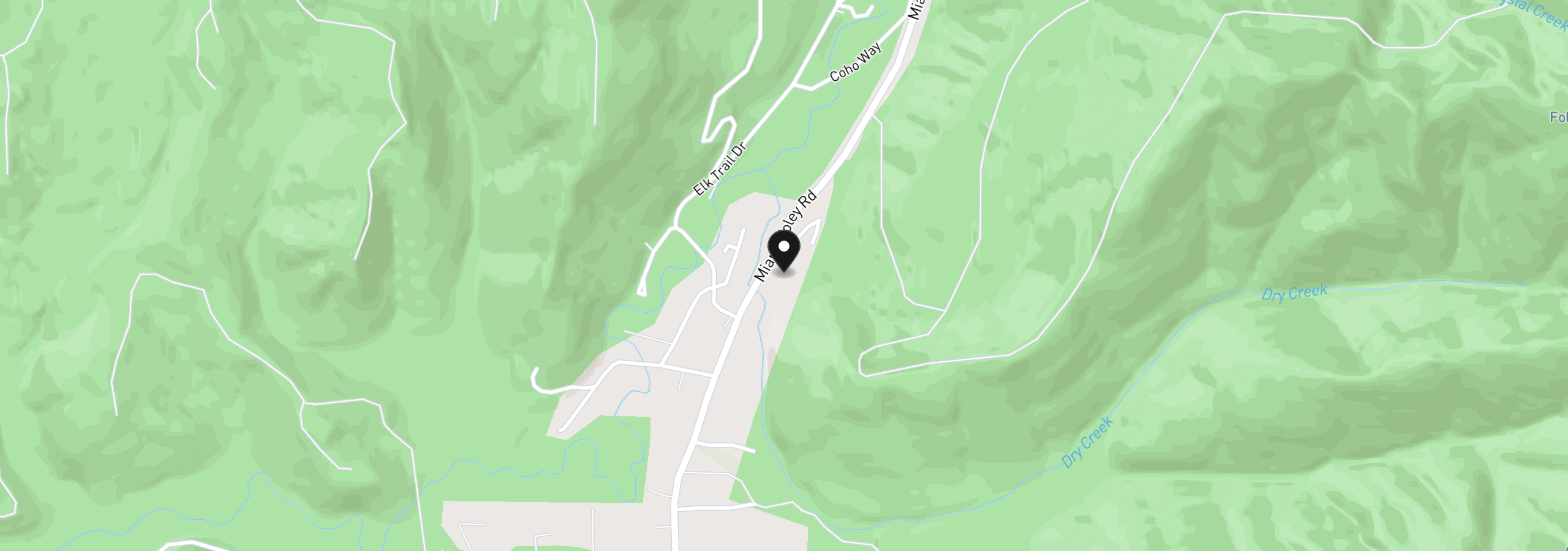 Map showing the location of 26805 Miami Foley Rd, Nehalem, OR 97131