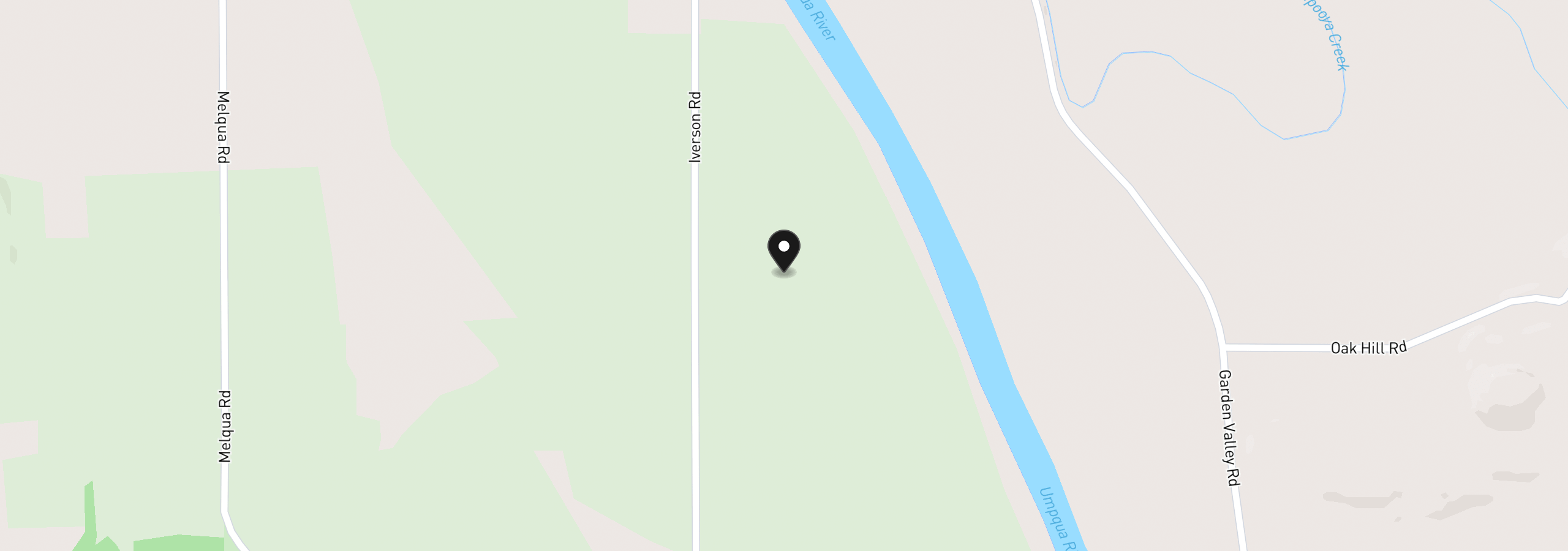 Map showing the location of 300 Iverson Rd, Umpqua, OR 97486
