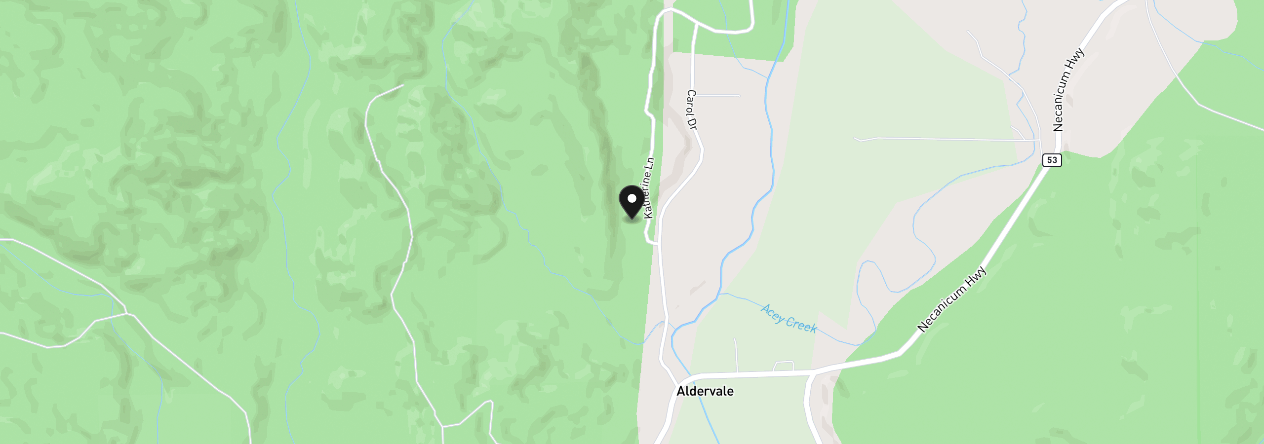 Map showing the location of 34650 Katherine Ln, Nehalem, OR 97131