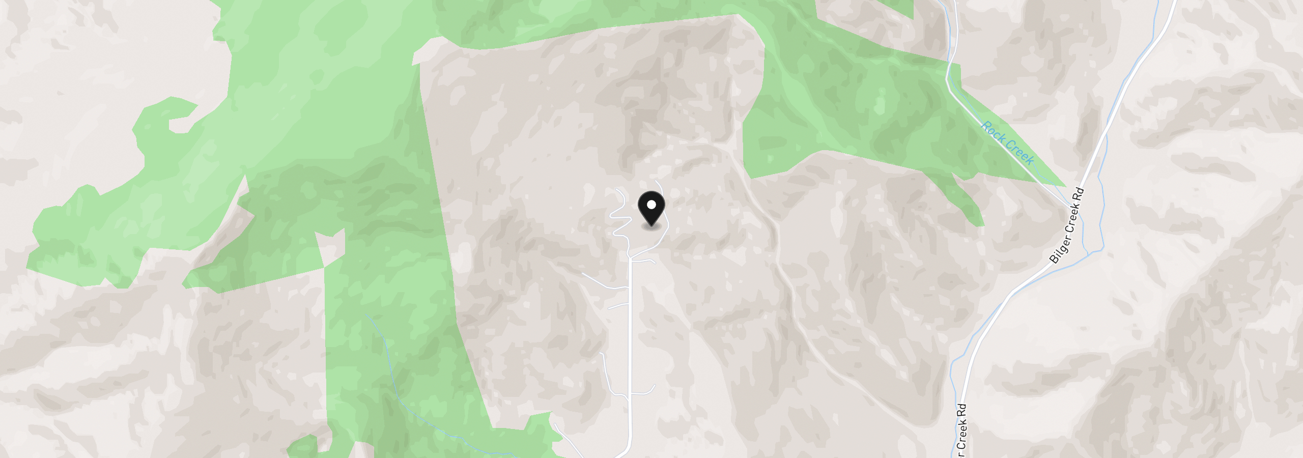 Map showing the location of 2133 Spring Brook Rd, Myrtle Creek, OR 97457