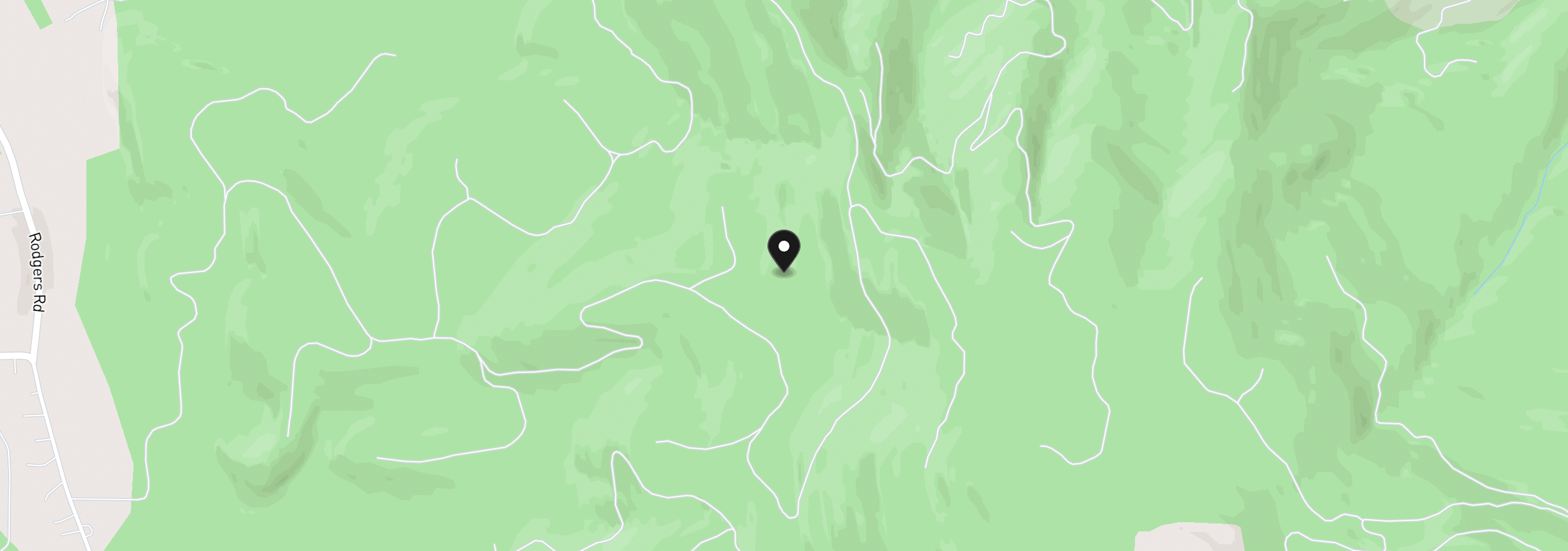 Map showing the location of Rodgers Rd, Creswell, OR 97426
