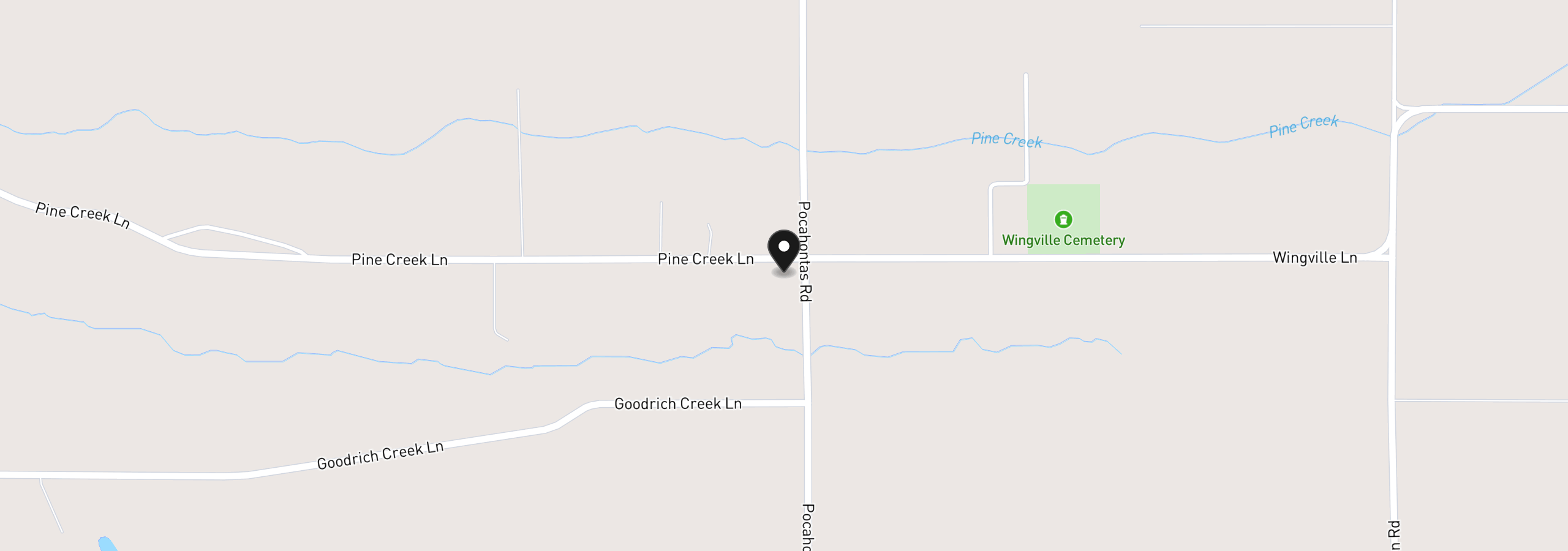 Map showing the location of Pinerich Rd 7, Baker City, OR 97814