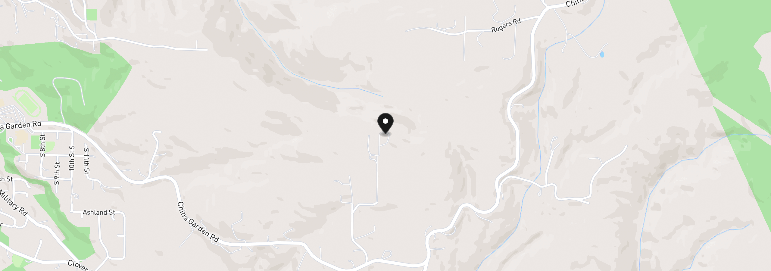 Map showing the location of 0 Carmen Sylvia Dr Lot 2, Kalama, Wa 98625
