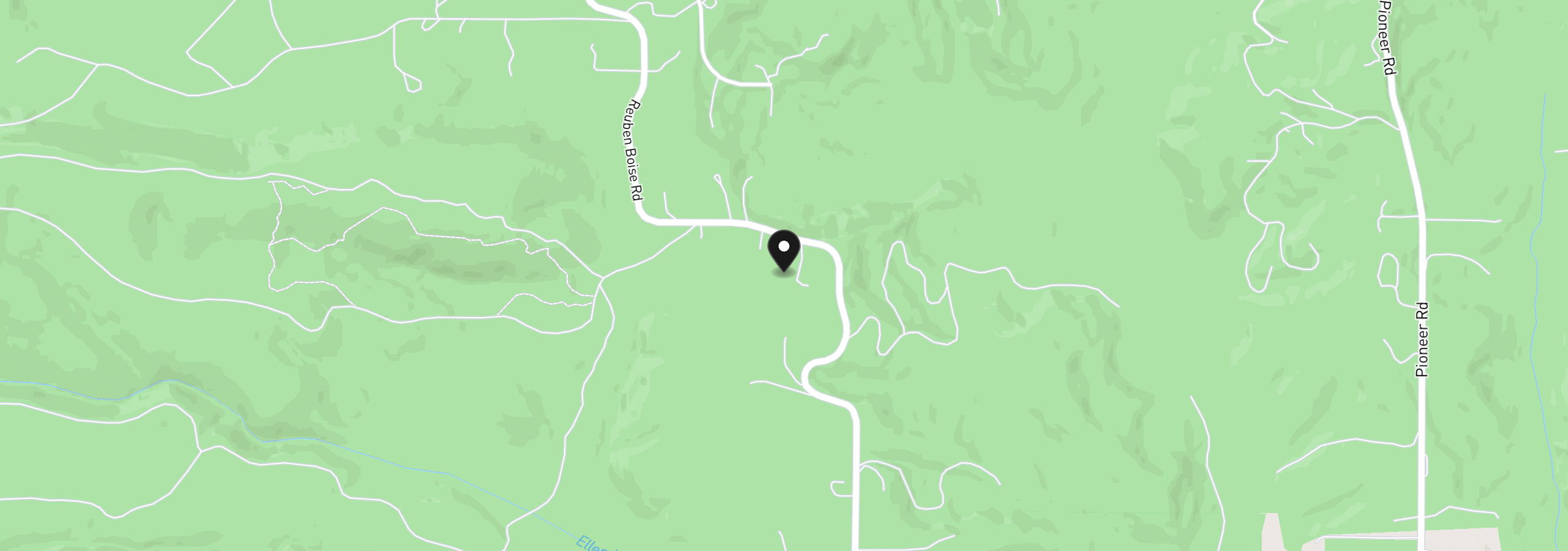 Map showing the location of 1467 Reuben Boise Rd, Dallas, OR 97338