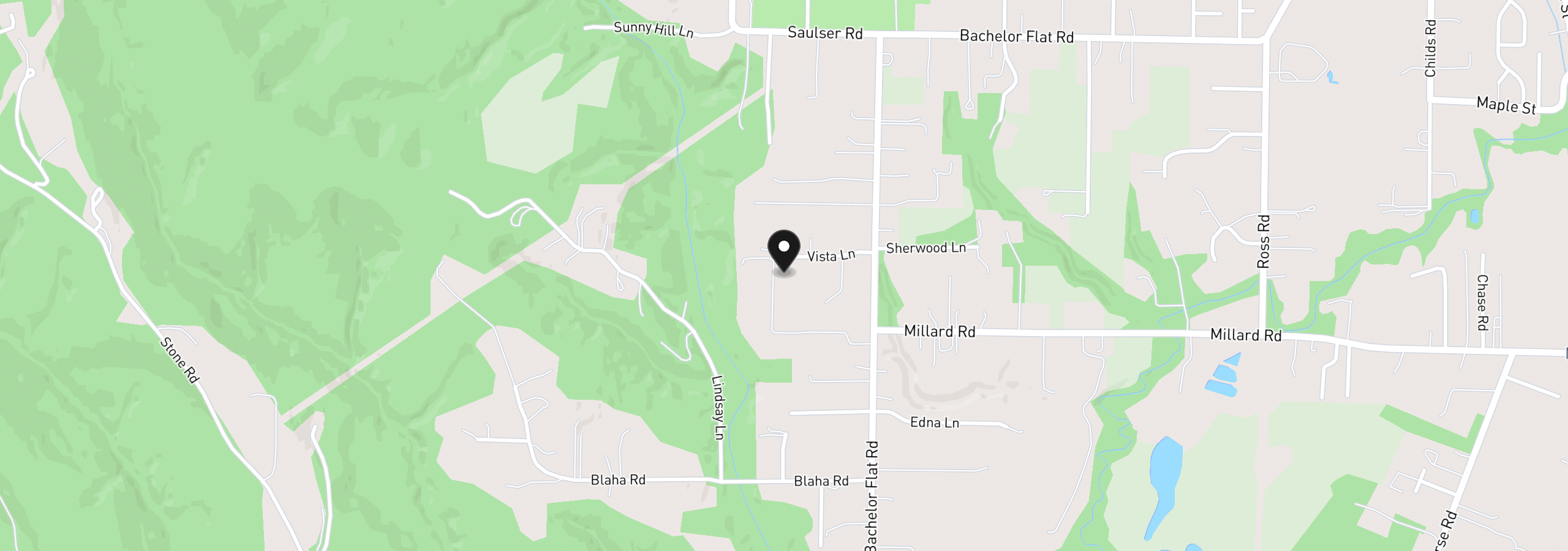 Map showing the location of 33872 Vista Ln, Warren, OR 97053