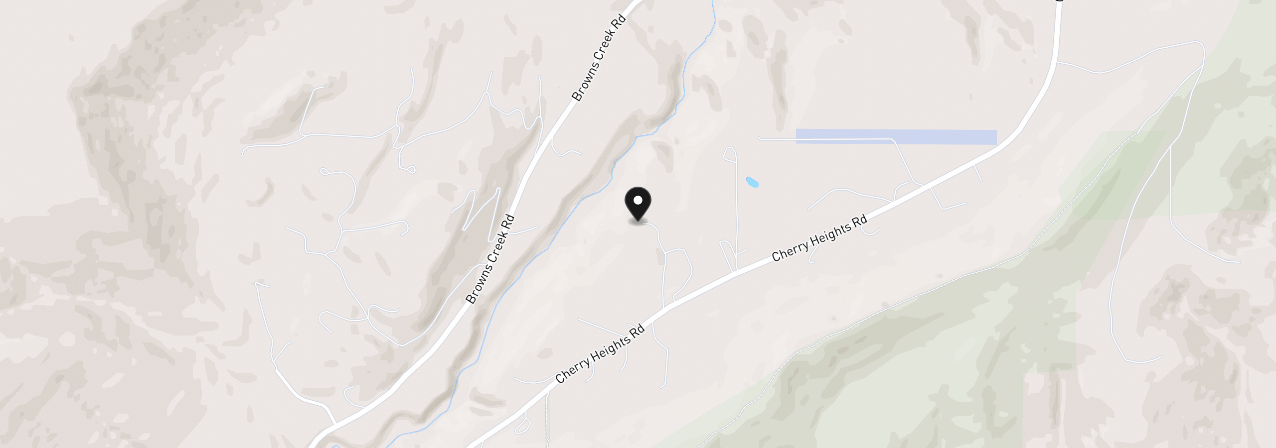 Map showing the location of 6065 Cherry Heights Rd, The Dalles, OR 97058