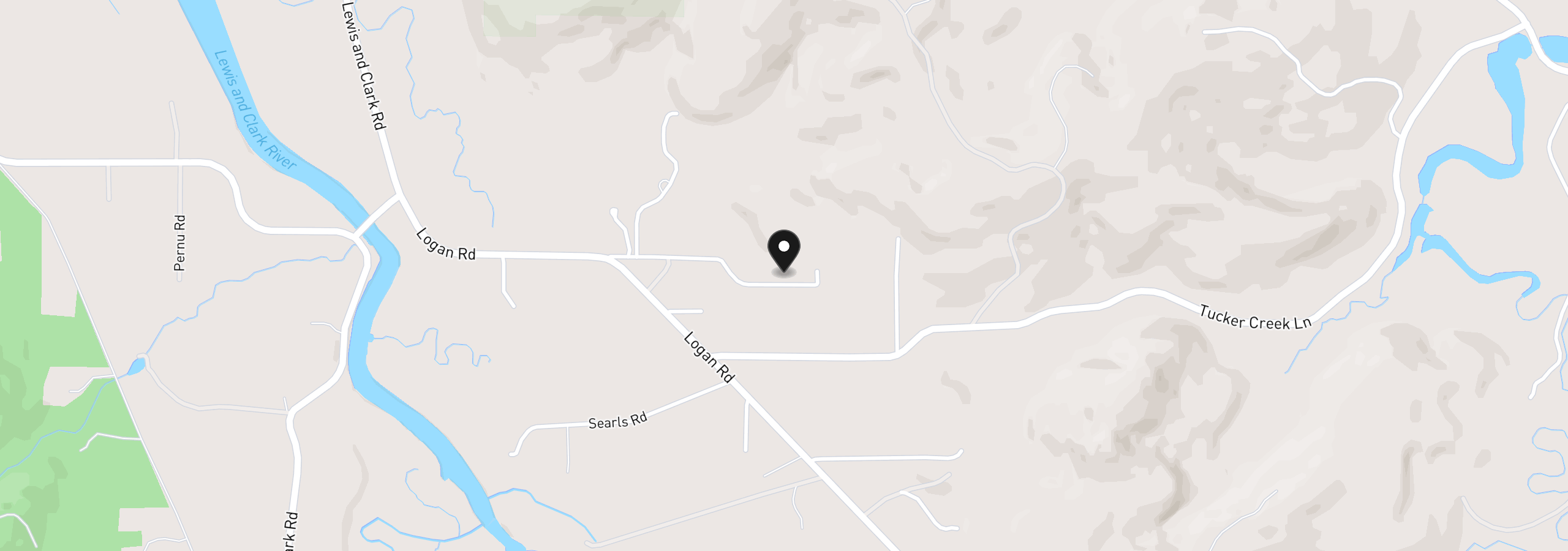 Map showing the location of 35517 Gustafson Ln, Astoria, OR 97103