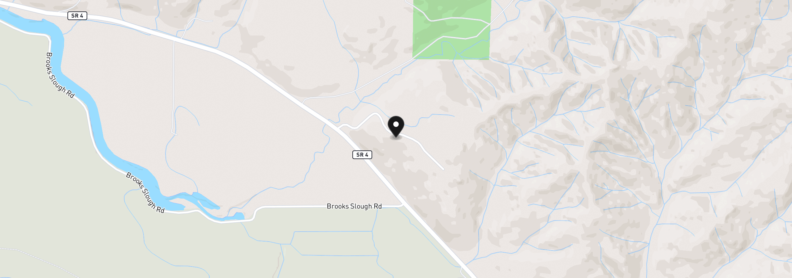 Map showing the location of 58 Alger Creek Heights Rd, Cathlamet, Wa 98612