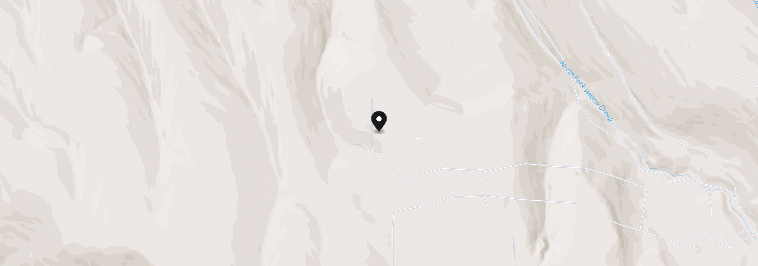 Map showing the location of 000 Chickadee St, Heppner, OR 97836