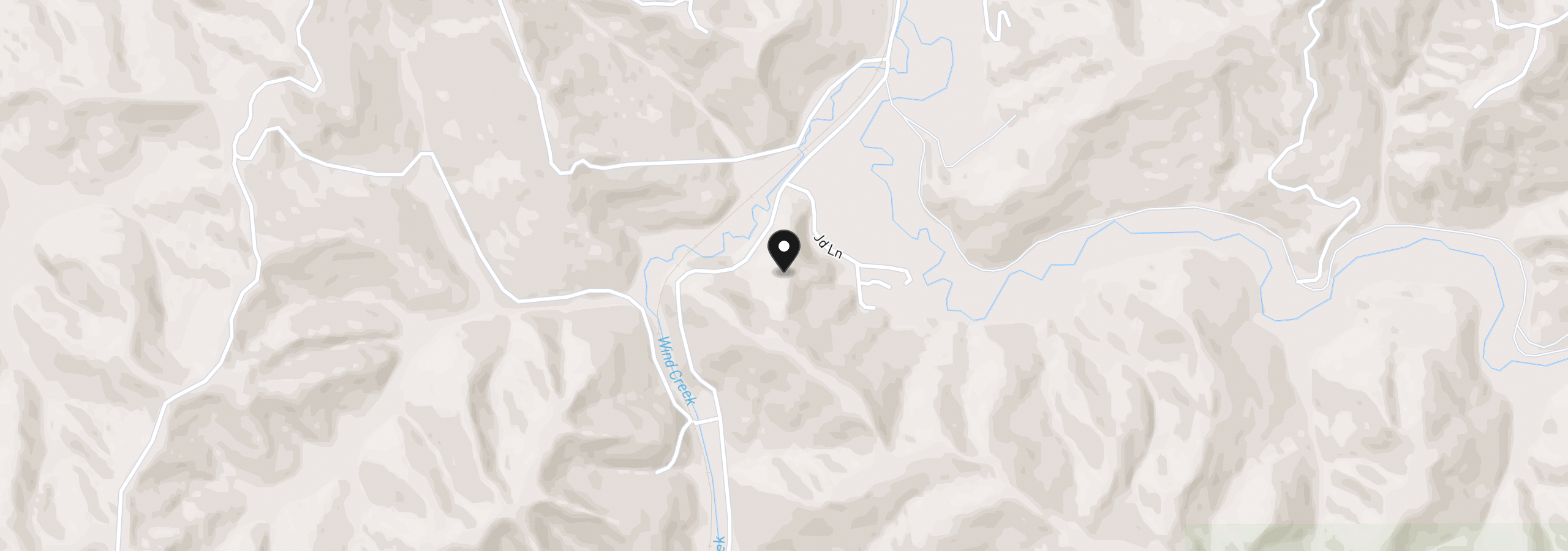 Map showing the location of 101 Jd Ln, Reedsport, OR 97467