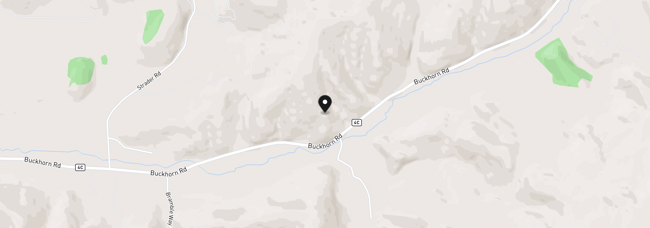 Map showing the location of 5956 Buckhorn Rd, Roseburg, OR 97470