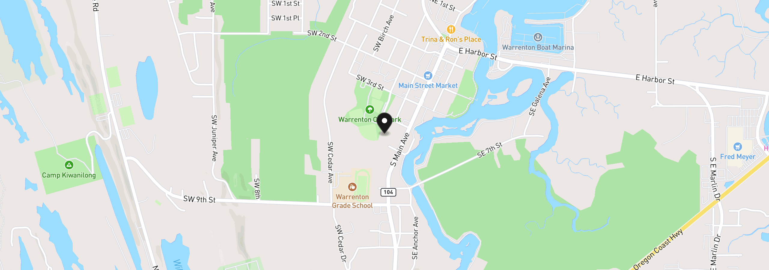Map showing the location of Tax Id 30740, Warrenton, OR 97146