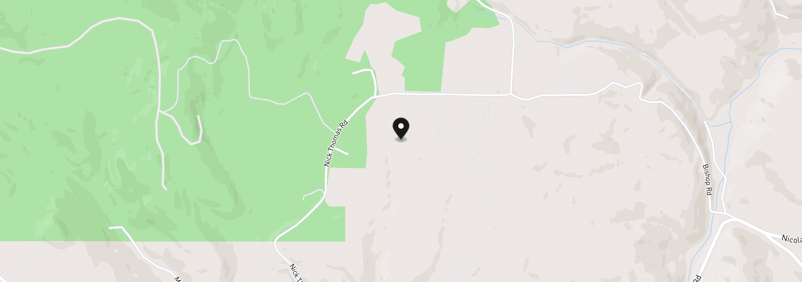Map showing the location of 70460 Nick Thomas Rd, Rainier, OR 97048