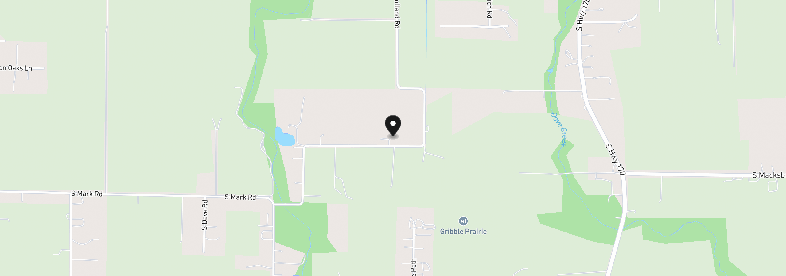 Map showing the location of 26873 S Bolland Rd, Canby, OR 97013